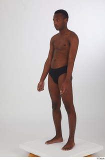 Kavan black briefs standing underwear whole body 0007.jpg